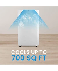 Portable Air Conditioner - Compact Home A/C Cooling Unit with Built-in Dehumidifier & Fan Modes, Includes Window Mount Kit (14,000 Btu