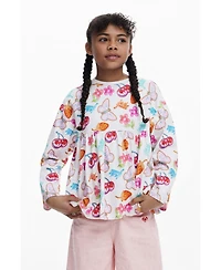 Desigual Girls Girls's A-line fruit T-shirt