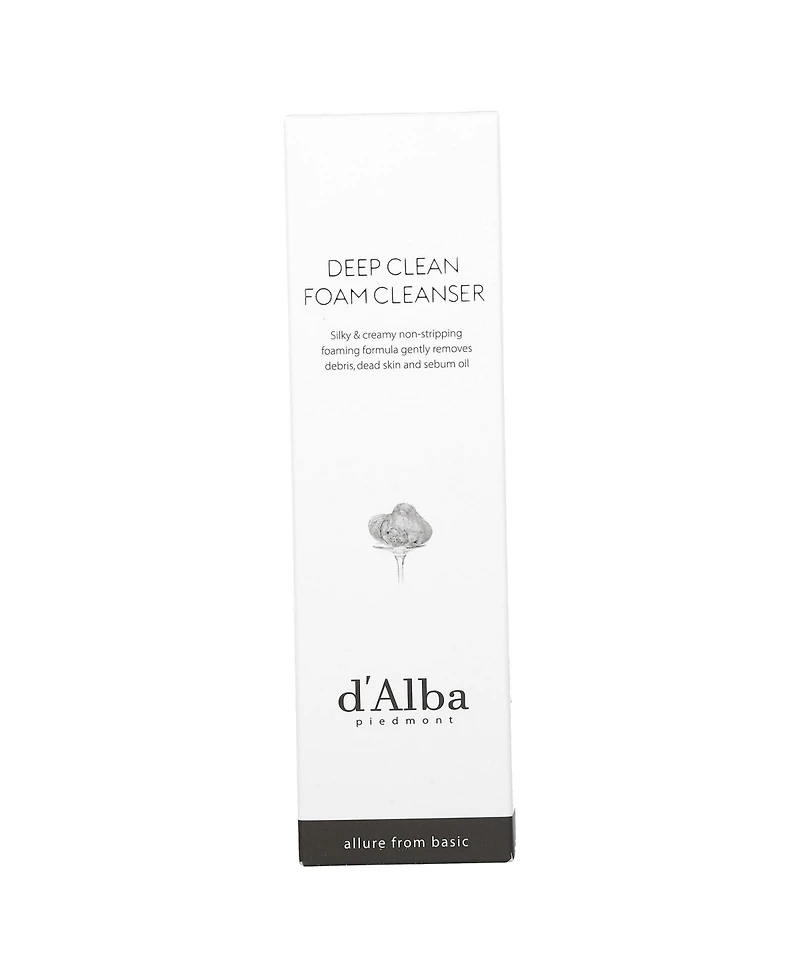 d'Alba Deep Clean Foam Cleanser White Truffle