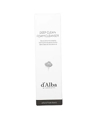 d'Alba Deep Clean Foam Cleanser White Truffle