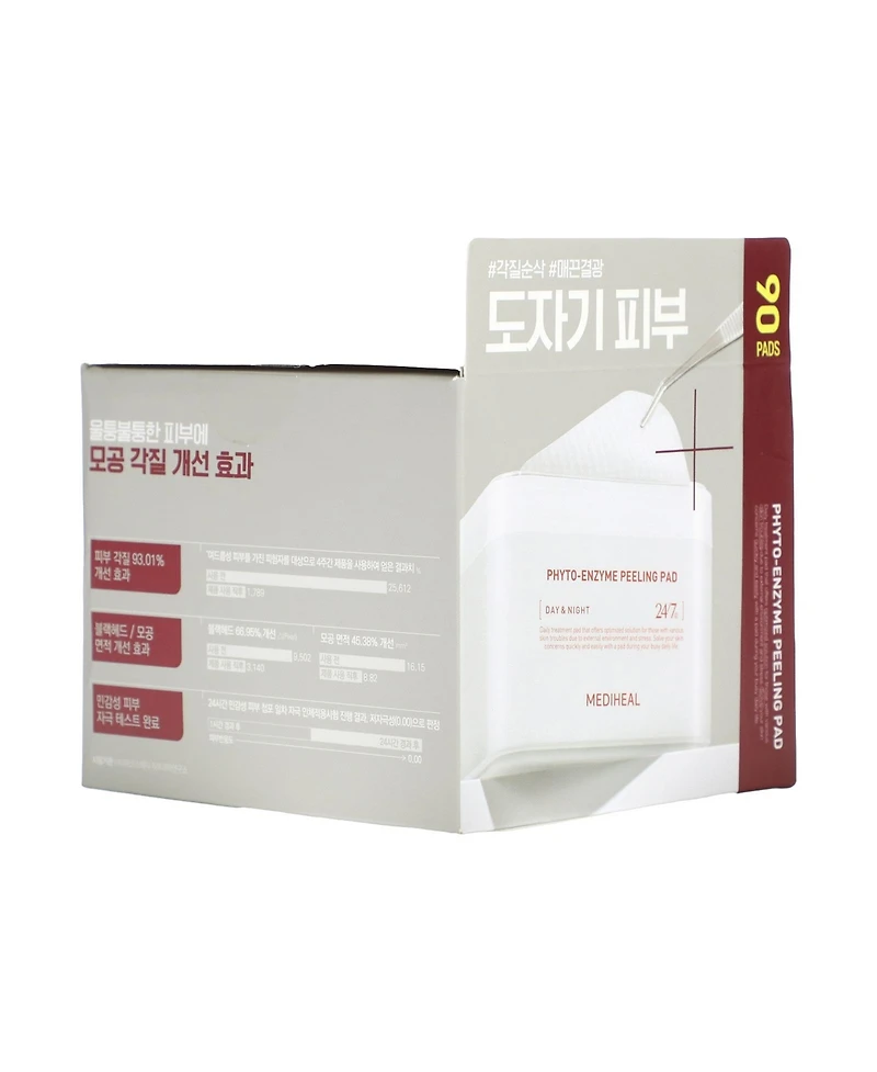 Mediheal Phyto-Enzyme Peeling Pad Day & Night 90 Pads