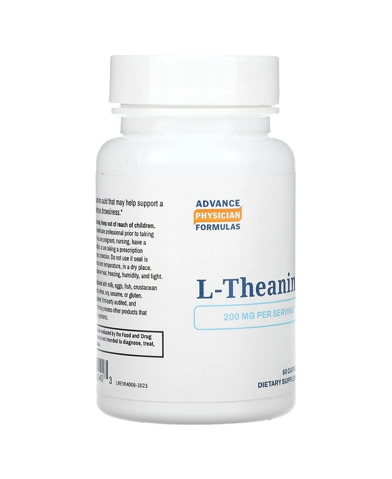 Advance Physician Formulas L-Theanine 200 mg