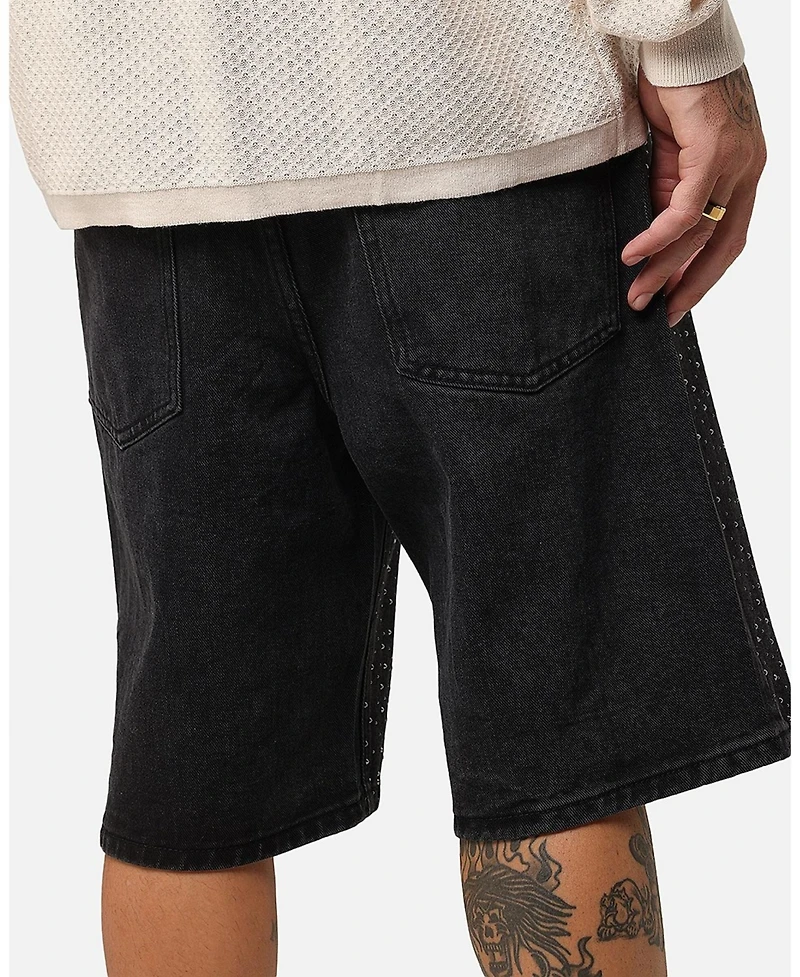 Xxiii Men's Diamond Buckle Back Jorts
