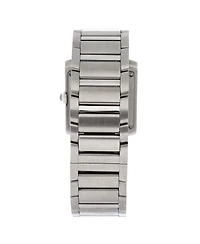 Pre-Owned Cartier Tank Francaise Japan Limited Quartz Watch in Stainless Steel 27mm