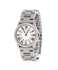 Pre-Owned Cartier Ronde Solo de Cartier Quartz Watch in Stainless Steel 29mm