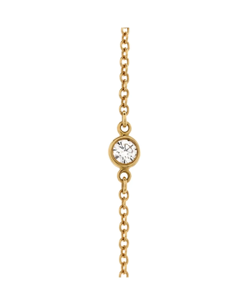 Pre-Owned Tiffany & Co. Elsa Peretti Diamonds by the Yard 3 Stone Bracelet