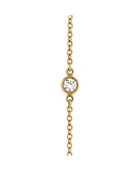 Pre-Owned Tiffany & Co. Elsa Peretti Diamonds by the Yard 3 Stone Bracelet