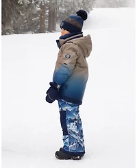 Deux par Boy Two-Piece Play Snowsuit Blue Mountains