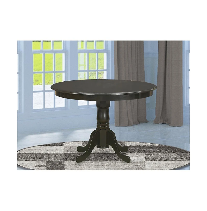 East West Furniture Dining Room Set Cappuccino