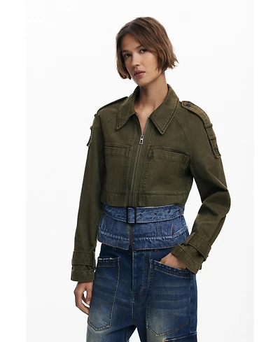 Desigual Women's Combined short parka