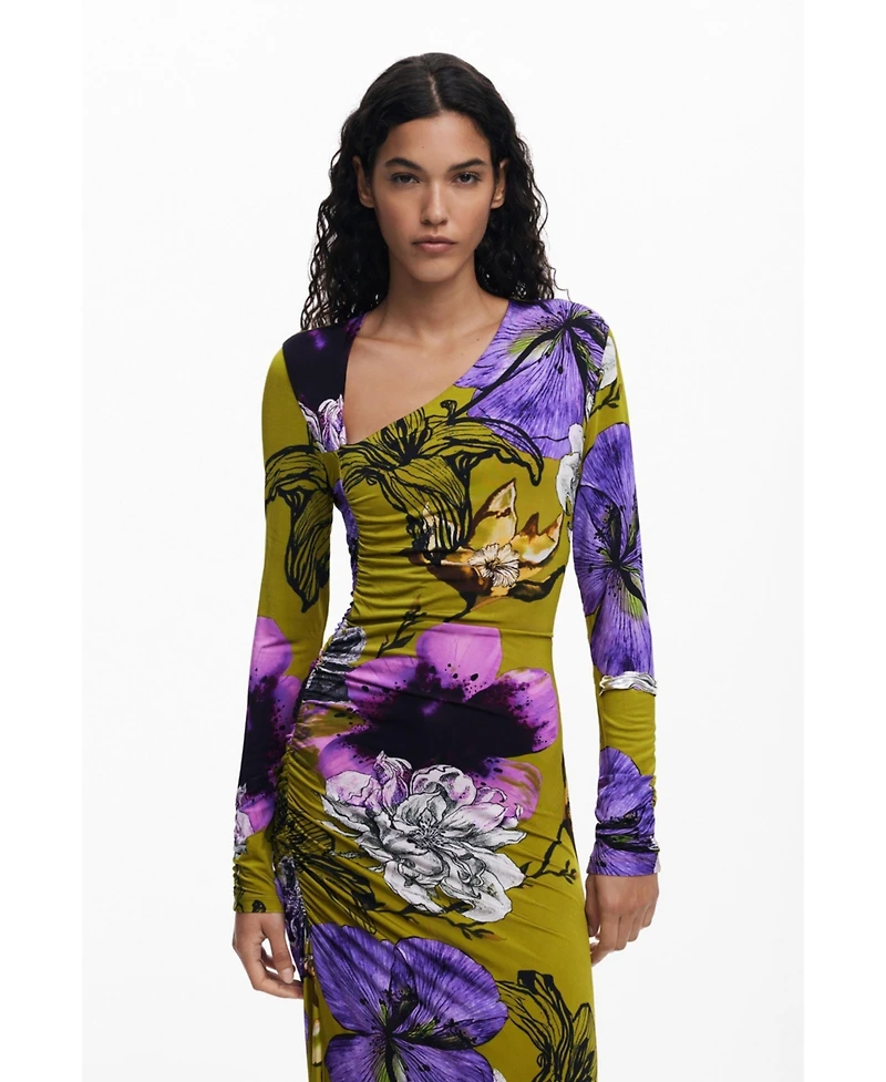 Desigual Women's Dress designed by Mr. Christian Lacroix