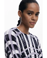 Desigual Women's Mikado striped sweater