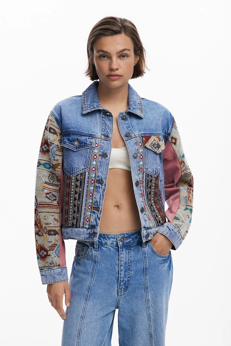 Desigual Women's Boho denim jacket