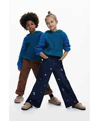 Desigual Boys's Blue hooded sweater