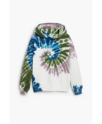 Desigual Boys's Tie-Dye Logo Sweatshirt