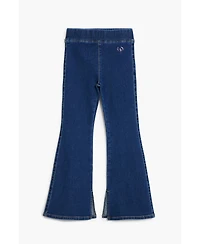 Desigual Girls's Flared denim-effect leggings