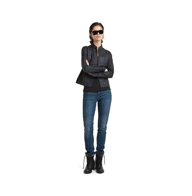 G-Star Women's Ace 2 Biker Slim Straight Jeans