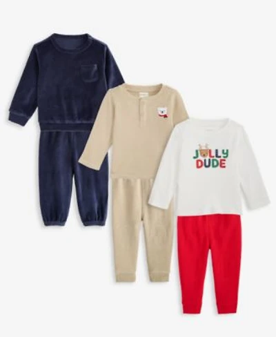 First Impressions Baby Boys Long Sleeve T Shirts Jogger Pants Macys Exclusive