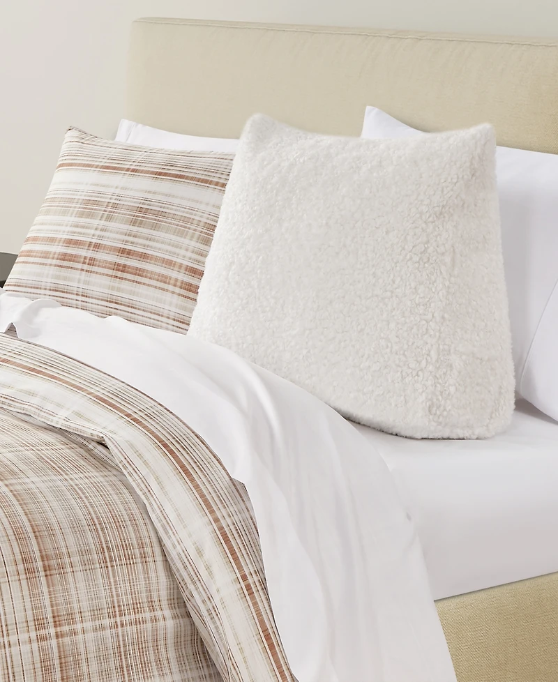 J Queen New York Solace Plush Wedge Decorative Pillow, 20" x 23"