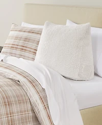 J Queen New York Solace Plush Wedge Decorative Pillow, 20" x 23"