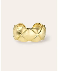 Zoe Lev Quilted Ring