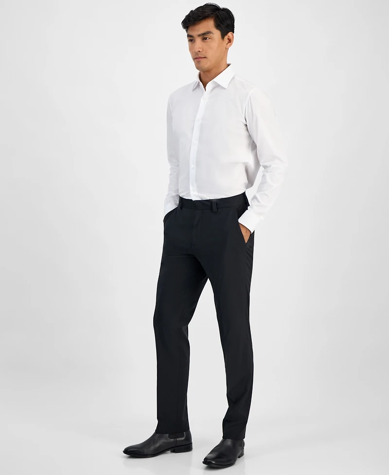 Hugo by Boss Men's Modern-Fit Solid Wool-Blend Suit Separate Pants