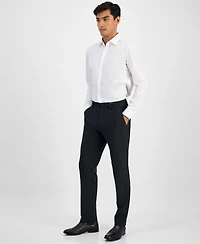 Hugo by Boss Men's Modern-Fit Solid Wool-Blend Suit Separate Pants