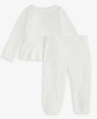 First Impressions Baby Girls Chenille Top & Pants, 2 Piece Set, Macy's Exclusive