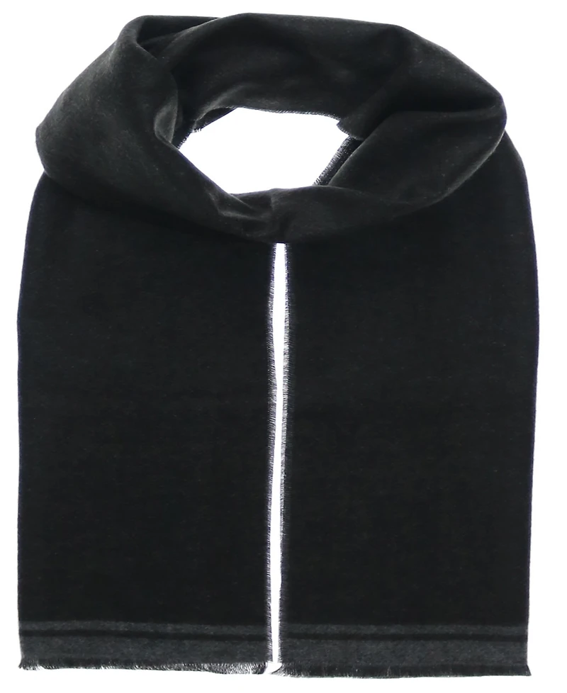 V. Fraas Men's Solid Reversible Scarf
