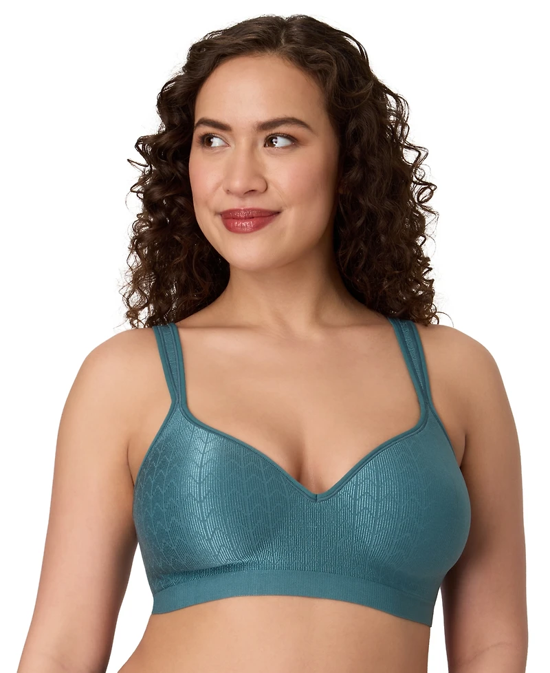 Bali Women's Comfort Revolution Shaping Wireless Smoothing Bra 3463