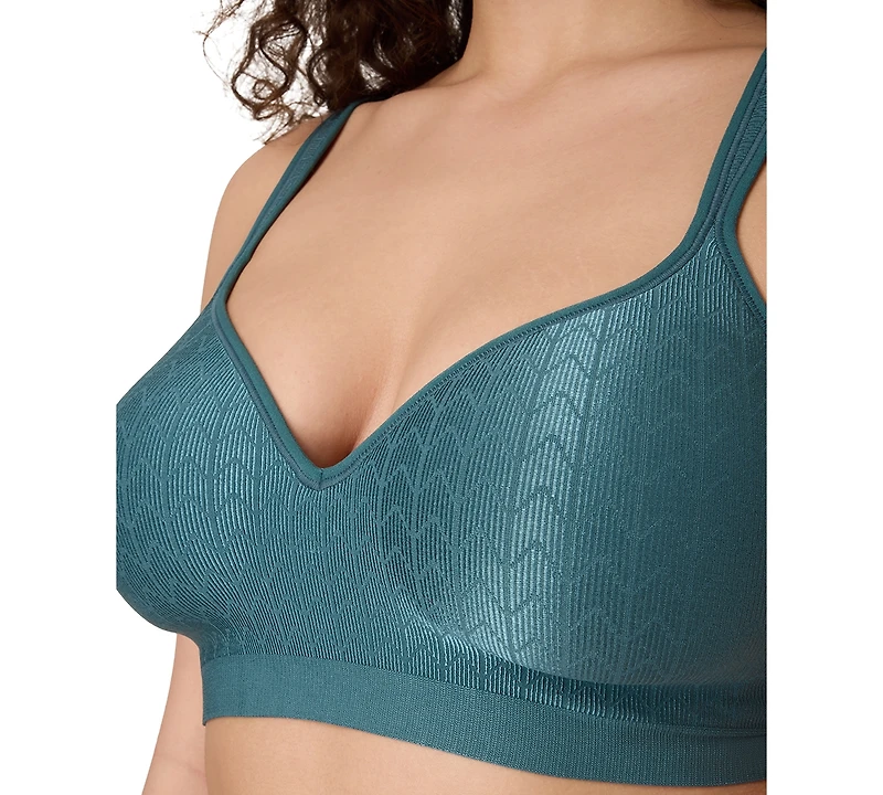 Bali Women's Comfort Revolution Shaping Wireless Smoothing Bra 3463