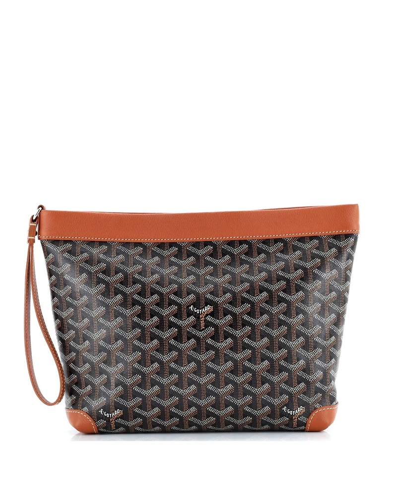 Pre-Owned Goyard Goyardine Conti Pouch Coated Canvas