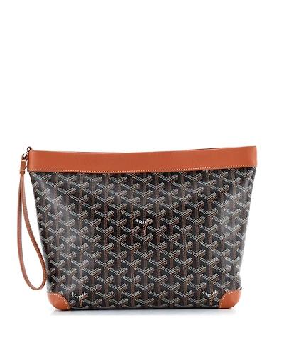 Pre-Owned Goyard Goyardine Conti Pouch Coated Canvas