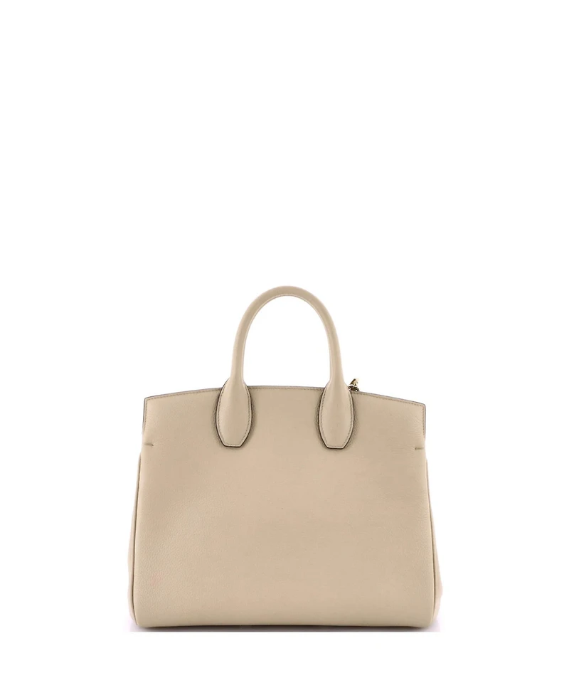 Pre-Owned Salvatore Ferragamo Small Studio Satchel Leather