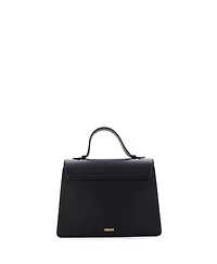 Pre-Owned Versace La Medusa Top Handle Tote Bag Leather