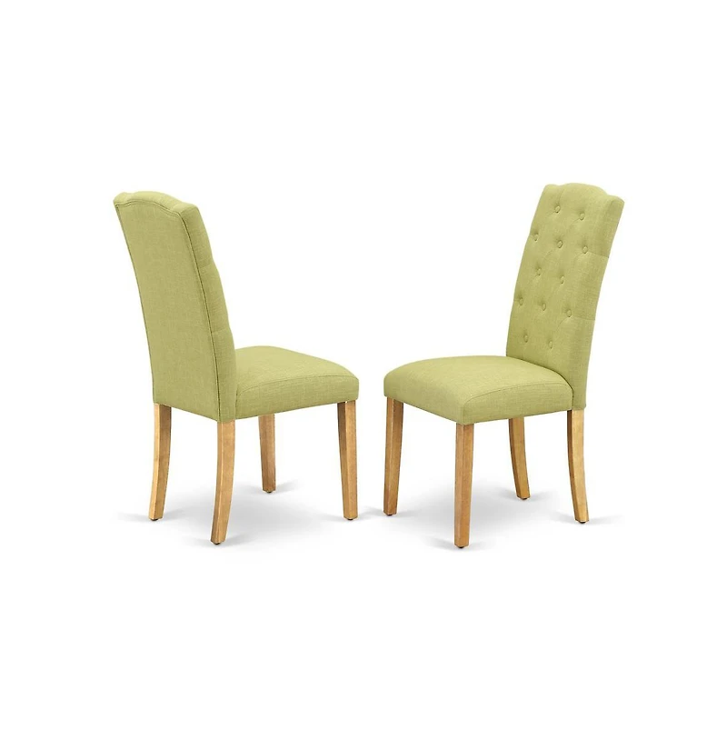 East West Furniture Dining Room Set Oak