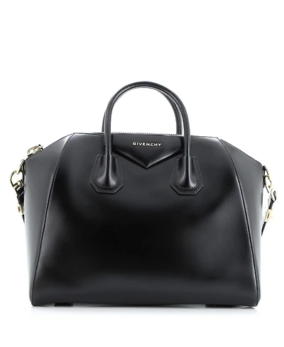 Pre-Owned Givenchy Medium Antigona Bag Glazed Leather