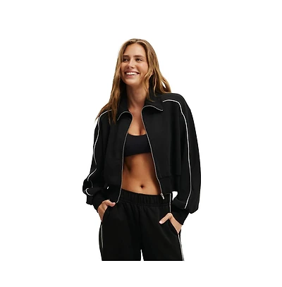 Cotton On Women's Active The Ultimate Soft Track Jacket