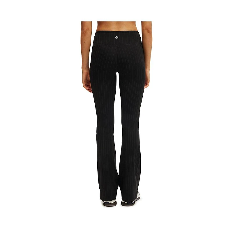 Cotton On Women's Active Pinstripe Flare