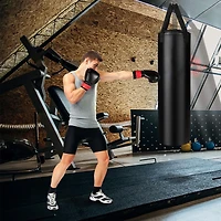 Filled Punching Bag Set with Boxing Gloves - 63 lbs