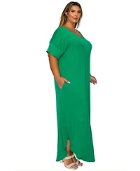 L I V D Plus Scarlett Maxi Pocket Dress