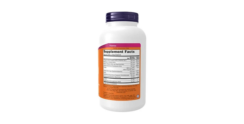 Now Foods Vitamin B-100, 250 Caps