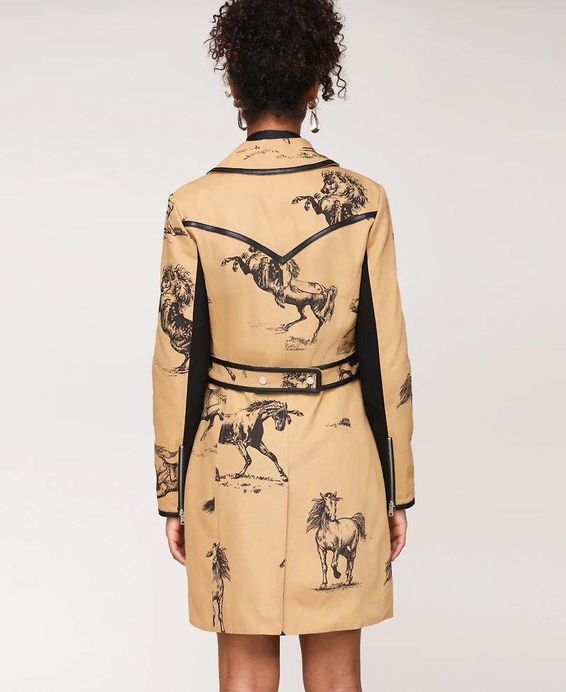 Avec Les Filles Women's Zip Front Jacket