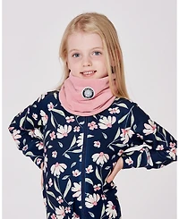 Deux par Girl Polar Fleece Neckwarmer Dusty Pink - Toddler|Child