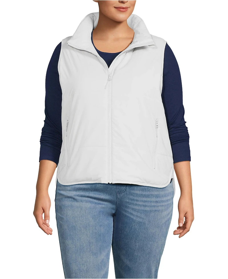 Lands' End Plus WanderFree Insulated Vest