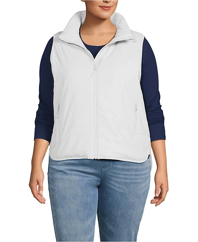 Lands' End Plus WanderFree Insulated Vest