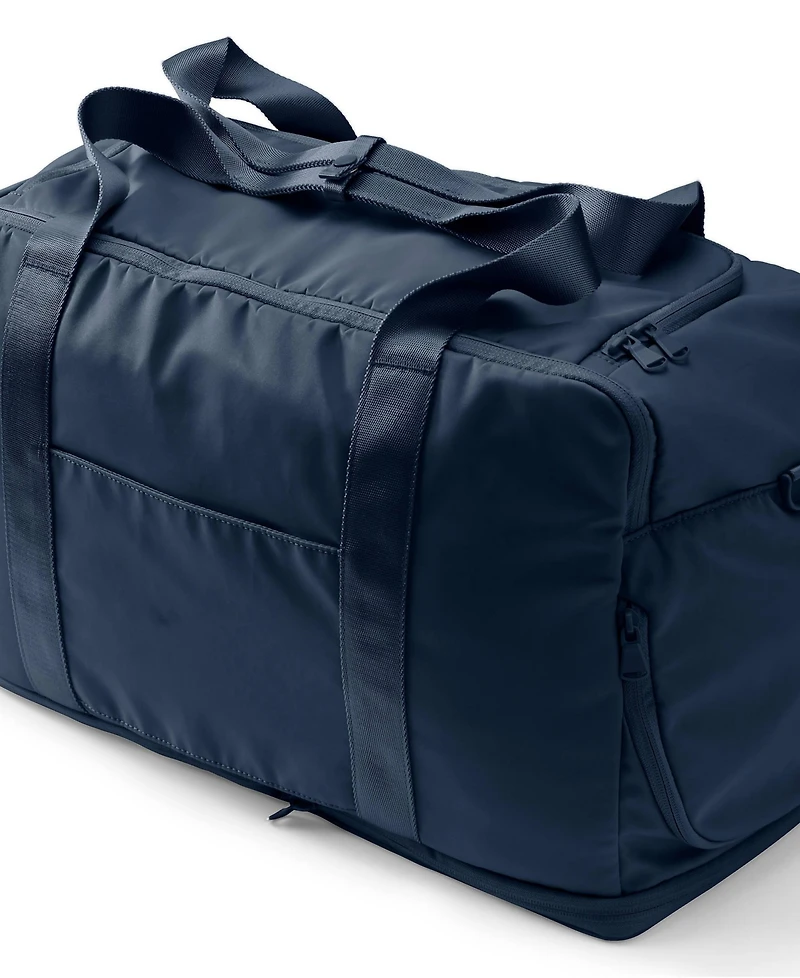 Lands' End Travel Carry On Nylon Expandable Duffle