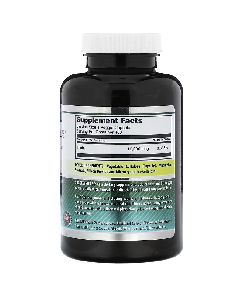 Amazing Formulas Biotin 15000mcg 120 Tablets Supplement | Non-gmo | Gluten Free | Made in Usa