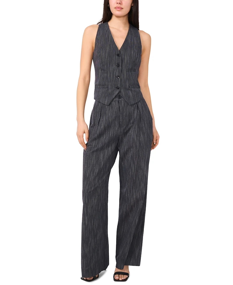 1.state Women's Sleeveless Striped Vest