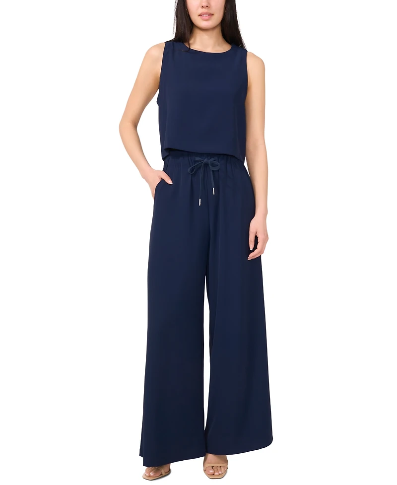 1.state Women's Pull-On Waistband Drawcord Pants